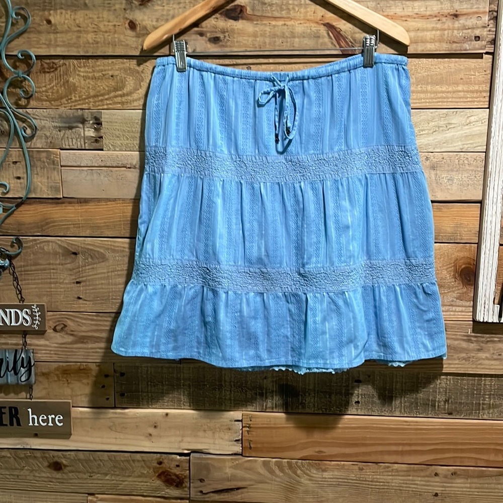 Route 66 skirt boho blue women - Picture 1 of 7